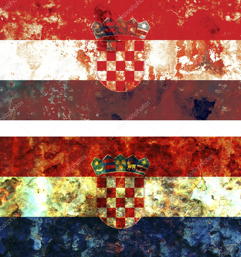 Old flag of croatia — Stock Photo © michal812 #1742188