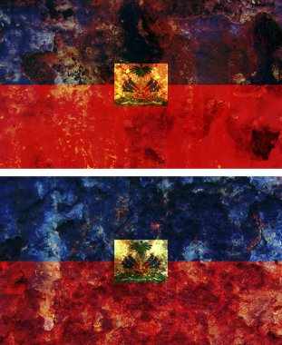 Haiti eski bayrağı