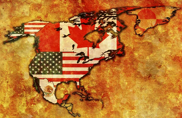 北美自由贸易协定 — 图库照片