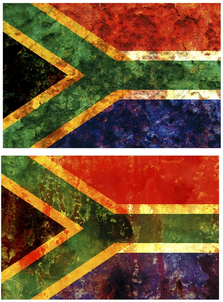 Vlaggen van de Republiek van Zuid-Afrika — Stockfoto