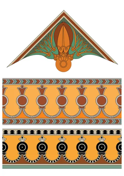 Сирійський орнаменти вектор — стоковий вектор