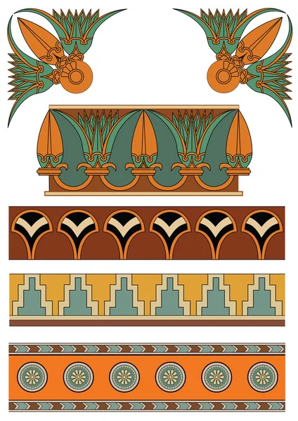 Сирійський орнаменти вектор — стоковий вектор