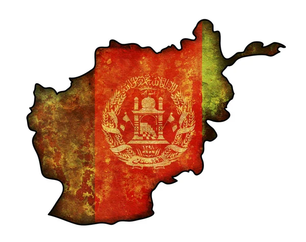 アフガニスタン地図 — ストック写真