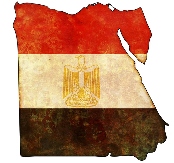 Egypten karta — Stockfoto