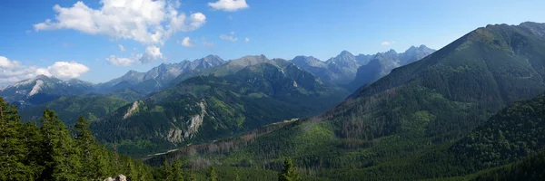 Panorama de los Tatras — Foto de Stock