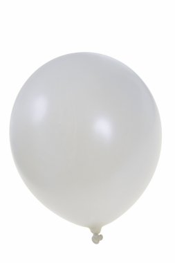 Pearl white balloon clipart