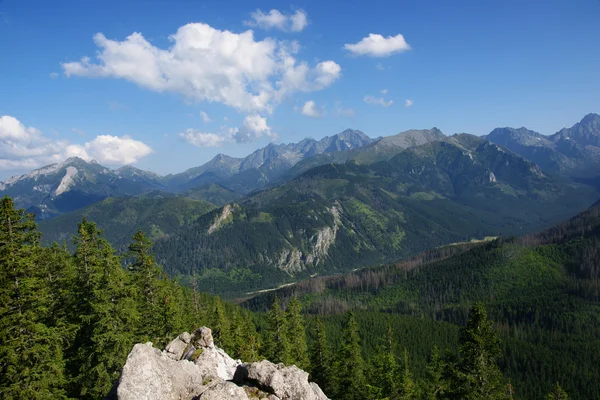Vy över Tatrabergen — Stockfoto