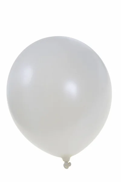 珍珠白色气球 — 图库照片