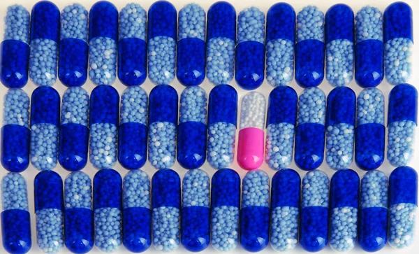 Modré tablety — Stock fotografie