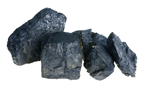 Black Polish coal — Stock Photo, Image