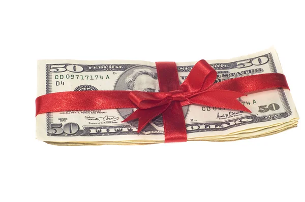 Money gift — Stock Photo, Image