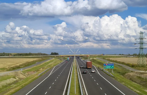 Autosnelweg — Stockfoto