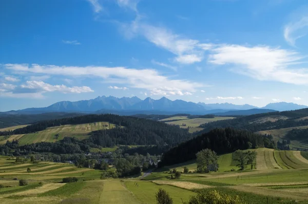 Panoramautsikt över Tatrabergen — Stockfoto