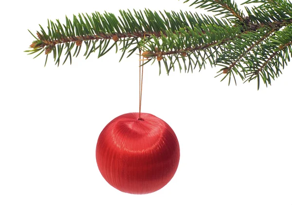 Рождественский мяч — стоковое фото