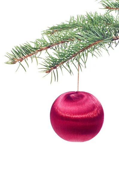 Χριστουγεννιάτικη γυάλινη μπάλα — Φωτογραφία Αρχείου