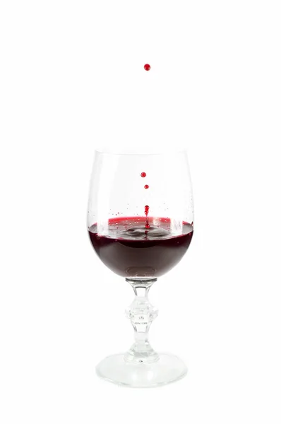 Wine and drop — Stock Photo, Image