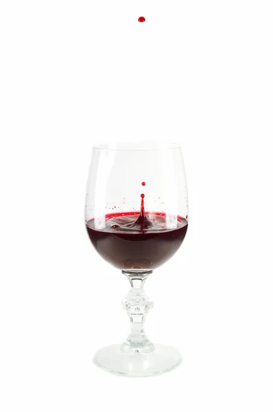 Wine and drop — Stock Photo, Image