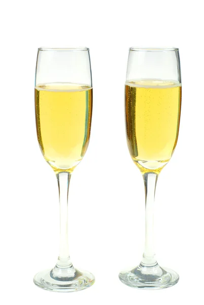 Champagne in glass — Stock Photo, Image