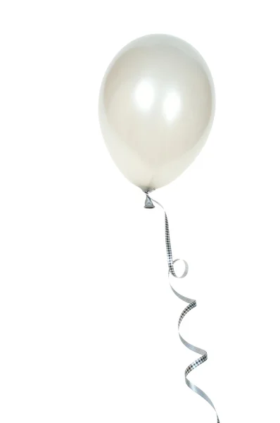 Silver ballong — Stockfoto