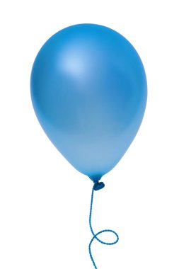 Blue balloon clipart