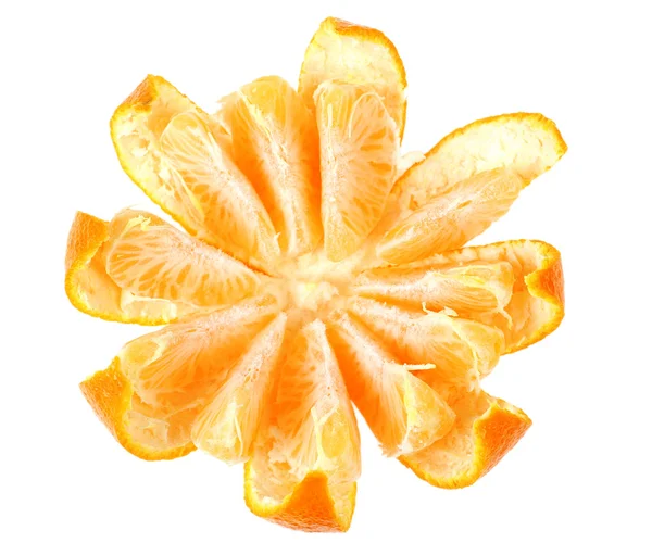 Oloupané mandarinky — Stock fotografie