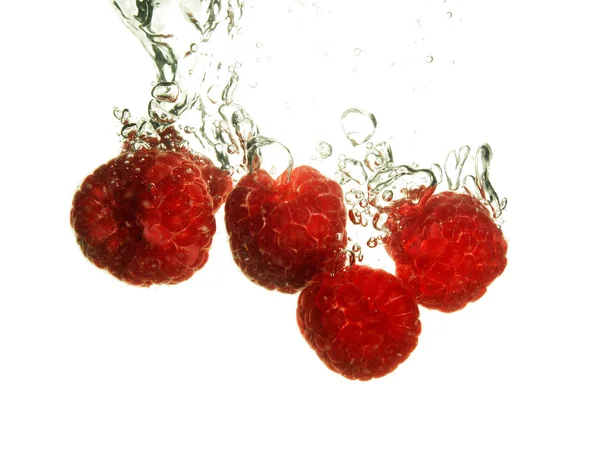 Rspberry πιτσίλισμα — Φωτογραφία Αρχείου