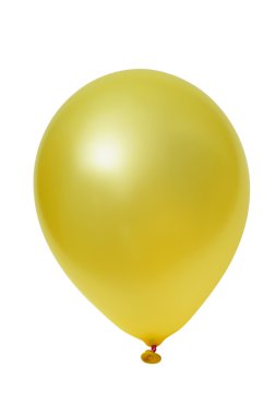 Yellow ballon clipart