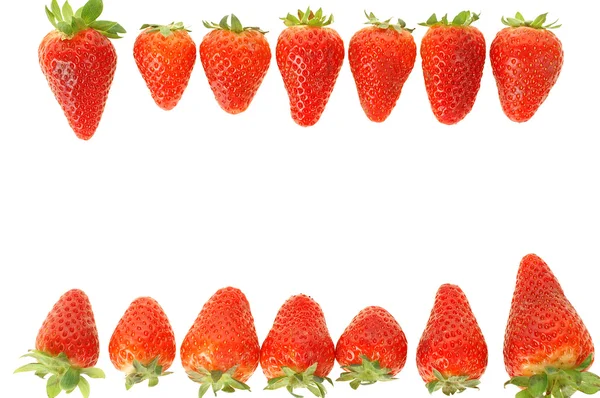 Strawberry frame — Stock Photo, Image