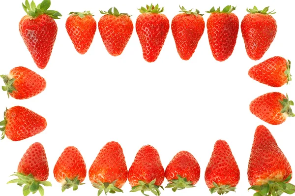草莓帧 — 图库照片