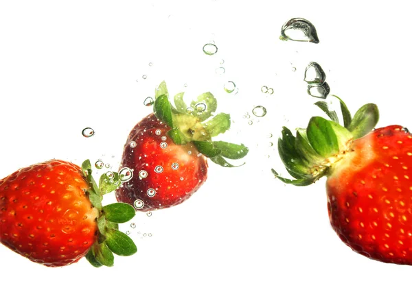 Φράουλα πιτσίλισμα — Φωτογραφία Αρχείου