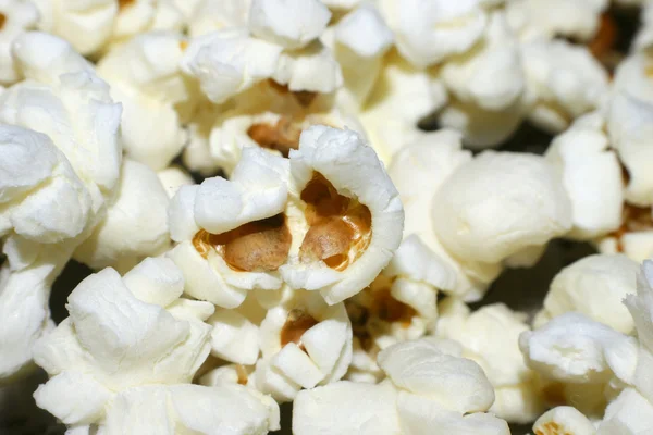 Popcorn macro — Stockfoto
