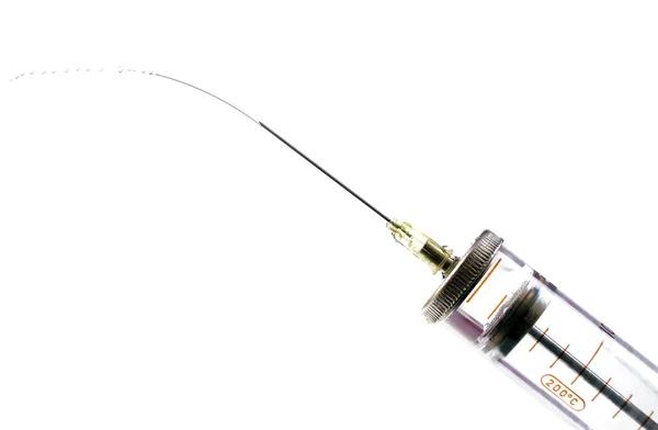 Injekční stříkačka s jehlou — Stock fotografie