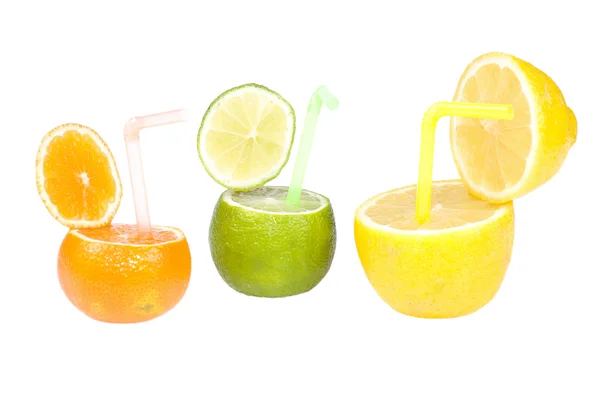 Absztrakt citrusfélék ital. — Stock Fotó