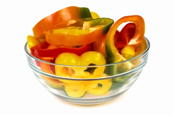 Paprika in bowl — Stock Photo, Image