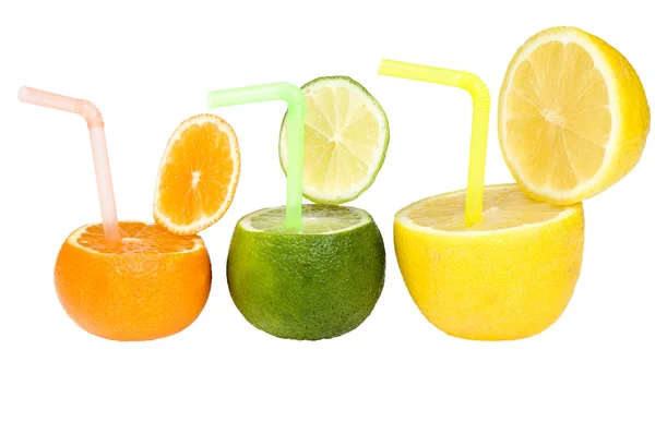Kleurrijke abstracte vruchten drankje. — Stockfoto
