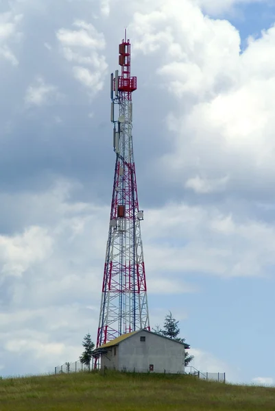 stock image Cellular communications tower