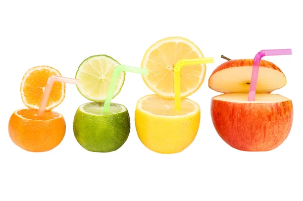 Colorful abstract fruit drink — Stock Photo, Image