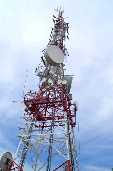 stock image Cellular communications tower