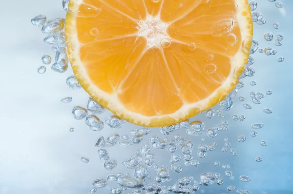 Fatia de tangerina — Fotografia de Stock