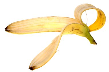 Banana skin clipart