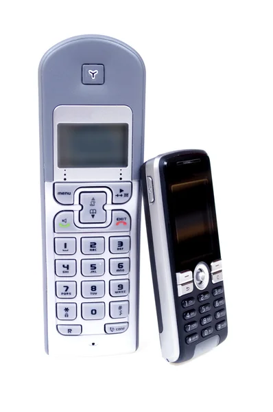 Bezprzewodowej i telefony komórkowe — Zdjęcie stockowe