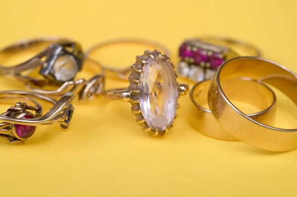 Rings close-up — Stock Photo, Image
