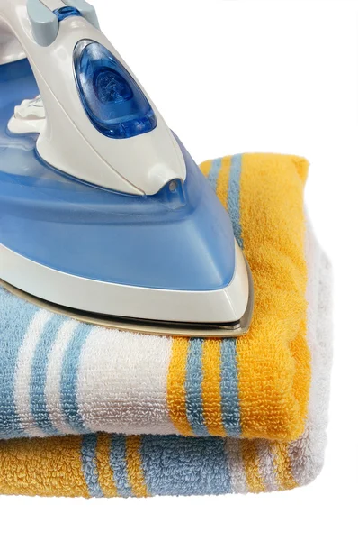 stock image Iron on towels