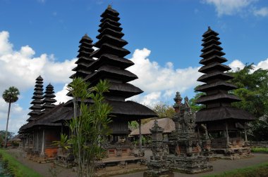 Taman Ayun Temple on Bali clipart