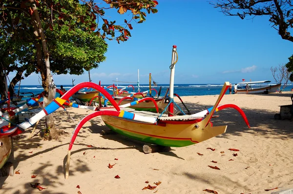 stock image Bali boats