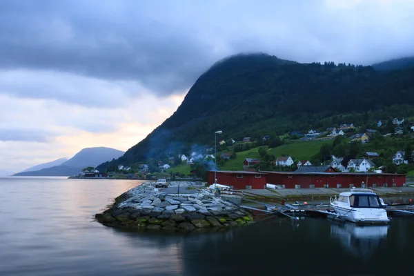 Zeehaven in Noorwegen — Stockfoto