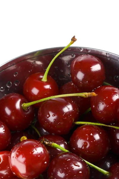Cherry in a bowl — Stock Photo, Image