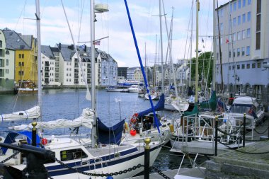 Alesund, Norway city clipart