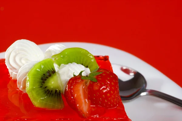 Red dessert — Stock Photo, Image