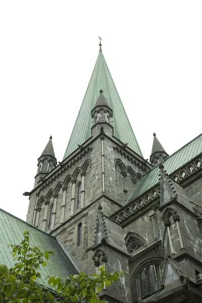 stock image Church in Trondheim city